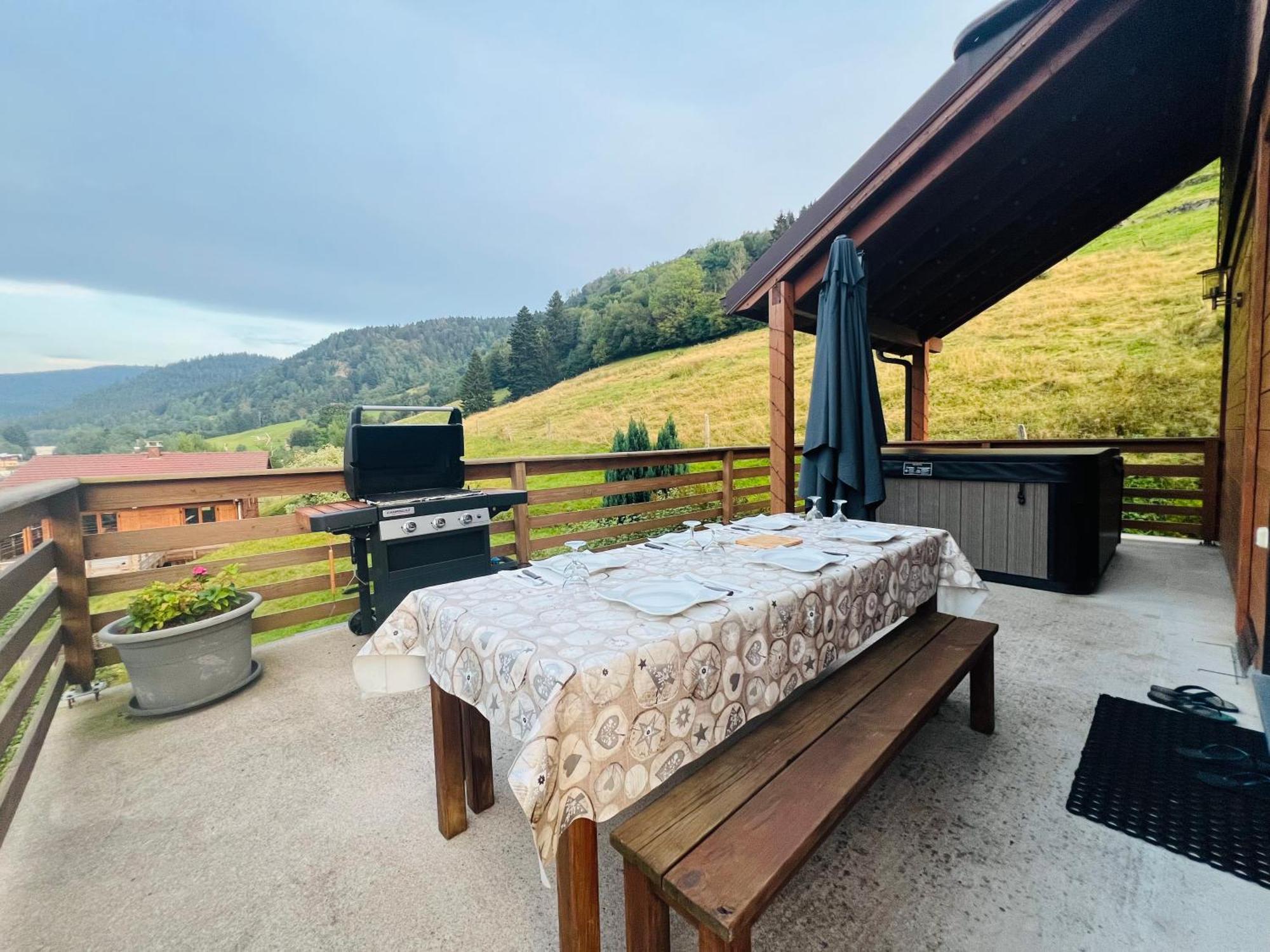 Villa Casa De Monzel With 6-Person Jacuzzi & Panoramic View La Bresse Exterior foto